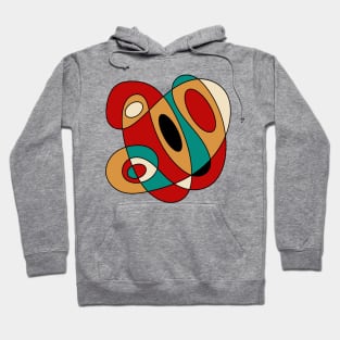 Surreal Amoeba #8 (Miro Inspired) Hoodie